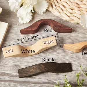 Finger Ring Reader Support <b>Book</b> Finger Holder Wooden - Product Image 1