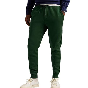 Pantalon de jogging décontracté pour homme en lin/coton blanc léger avec cordon de serrage à la taille, poches latérales et coupe fuselée - Product Image 6