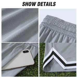 Pantalones Cortos Deportivos para Hombre, de Malla Sólida, Secado Rápido, Transpirables, para Deportes de Tabla, de Poliéster y Algodón, Diseño Personalizado, Venta al Por Mayor - Product Image 4