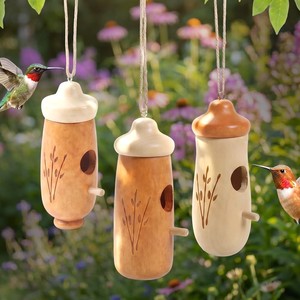 Casa para Pájaros Hecha a Mano, Ecológica y Tradicional de Madera de Sheesham con Percha - Decoración del Hogar, Madera de Palisandro India al por Mayor - Product Image 5