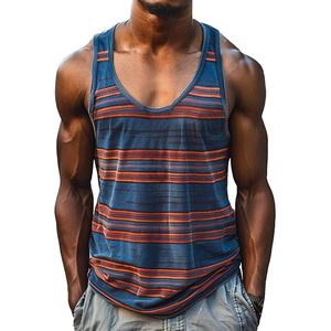 Débardeur pour homme en maille respirante sans manches pour l'entraînement - Product Image 6
