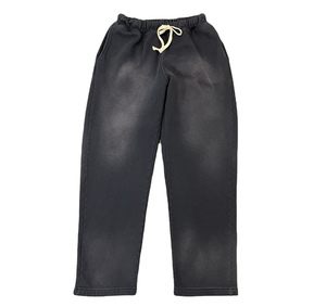 Ensemble décontracté pour homme effet délavé, pantalon de jogging délavé au soleil, pantalon en molleton, écologique, 100 % coton et polyester tricoté - Product Image 1