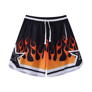 Shorts en mesh pour homme, tissu performant, coupe confortable, entraînement, course à pied, short en mesh pour homme, taille élastique, léger - Product Image 5