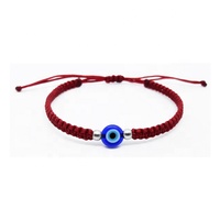 Bracelet de tennis porte-bonheur tressé en fil de coton fait main 2023, style bohème, motif paix, accessoire bouddhiste pour enfants