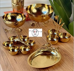 Innovation Craft International Eco-Friendly Luxury Silver Polished Aluminium Set Floral <b>Stand</b> Wedding Serving Tray Cake <b>Stand</b> - Product Image 6