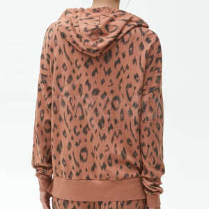 Sweat à capuche camouflage pour homme, fabriqué au Pakistan, chaud, durable, pour l'extérieur, à manches longues, décontracté, imprimé, en coton mélangé. - Product Image 2