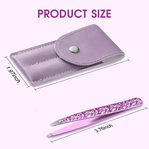 Pinzas profesionales para cejas para definir líneas limpias y definidas, pinzas ligeras para cejas para un fácil manejo - Product Image 5