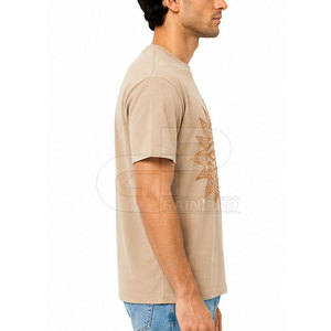 เสื้อยืดพิมพ์ลายสะท้อนแสงผู้ชายลำลองโอเวอร์ไซส์ผ้าฝ้ายแฟชั่นสตรีทแขนสั้นน้ำหนักเบาชุดประจำวันทันสมัย - Product Image 6