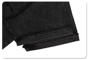 T-shirts vintage oversize unis, 270 g/m², 100 % coton, épais, avec broderie et surpiqûres contrastées - Product Image 5