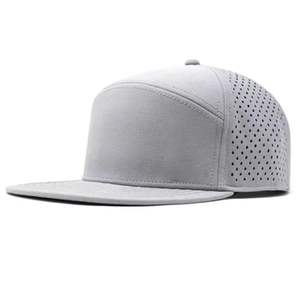 Casquette de camionneur pour homme de haute qualité, dos en maille, fermeture snapback, broderie de logo personnalisée, réglable, pour sports de plein air et usage décontracté - Product Image 3
