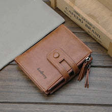 Premium Classic Men Microfiber Synthetic Leather Waterproof Durable <b>Slim</b> Bifold <b>Card</b> <b>Holder</b> Stylish Everyday Fashion Wallet - Product Image 4