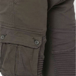Pantalones Cargo Casuales de Algodón 100% de Corte Recto, Ajuste Delgado, Peso Medio, Cómodos, de Secado Rápido, Cintura Alta, Fabricante Mayorista OEM - Product Image 6