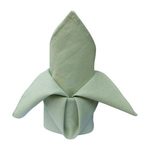 ธงผ้าฝ้ายทรงสี่เหลี่ยมแบบแขวน สีเบจ - Product Image 3