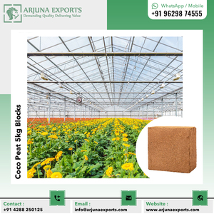 Good Quality Best Selling Garden Supplies of Coconut <b>Coir</b> Peat or Coco Pith 5kg <b>Blocks</b> for Gardeners - Product Image 6
