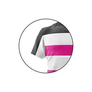 OEM Printed <b>Custom</b> Logo Rugby Uniform Durable Breathable Moisture-Wicking Quick Dry Short Sleeve Polyester Fabric Team Sports - Product Image 3