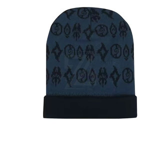 Classic Unisex <b>Beanie</b> <b>Hat</b> 100% <b>Wool</b> Warm Knitted Fabric Comfortable Fit for Cold Weather Outdoor Activities - Product Image 2