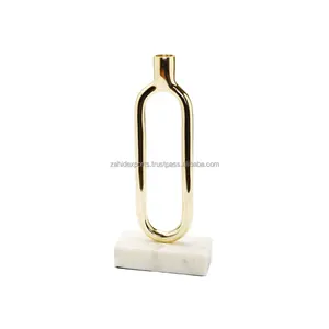 Porte-bougie artistique en métal pour accessoires de maison de luxe, en fer écologique pour maison moderne, Saint-Valentin, Zahid Exports - Product Image 5