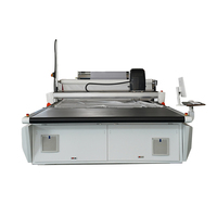 Máquina de corte automático de tela con cuchilla oscilante CNC CE, precio para máquinas de corte de plotter digital de cama plana para prendas de vestir