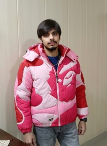 Hot Selling Outdoor Comfortable Breathable Winter Puffer <b>Jacket</b> for Men with Stand Collar Casual Solid Customized Color - Product Image 6