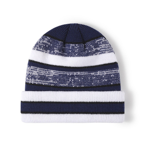 Gorros de Punto Personalizados al por Mayor, Mezcla de Lana, con Logotipo Personalizado OEM, Gorro de Invierno Informal para Adultos, Transpirable e Impermeable - Product Image 1