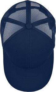 Gorra de camionero de mezclilla y malla con bordado 100% algodón rendimiento al aire libre Hip Hop Casual - Product Image 3