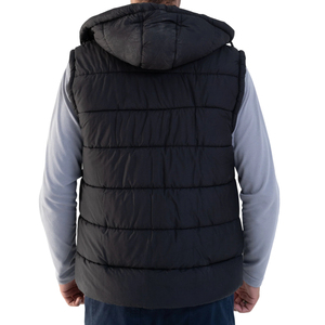 <b>Men</b> <b>Down</b> <b>Filled</b> Puffer Vest Winter Sleeveless Quilted <b>Jacket</b> Warm Body Warmer Outdoor Casual OEM Supplier - Product Image 2