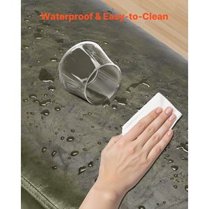 Panca Moderna in Pelle PU con Gambe in Metallo, Seduta Imbottita per Ingresso, Arredamento Contemporaneo per Camera da Letto e Soggiorno - Product Image 5