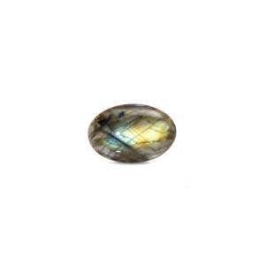 Natural Labradorite Loose Stone Lot-13.45 Carat Certified Rough Cabochons-Triangle Pear Shapes-20mm Smooth Cut-Wholesale Quality - Product Image 1