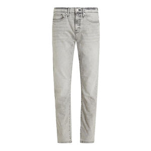 กางเกงยีนส์ผู้ชายสีเข้มเอวกลางทรงสกินนี่แบบเรียบ  ไซส์พลัสสำหรับผู้ชาย และสามารถปรับแต่งได้ - Product Image 2