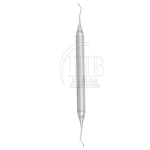 Curettes chirurgicales dentaires manuelles professionnelles en acier inoxydable de précision, réutilisables, avec poignée ergonomique, instruments de nettoyage buccal - Product Image 3