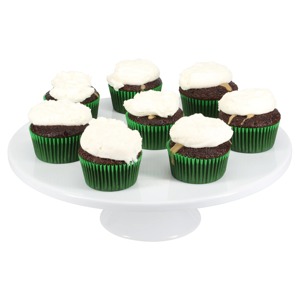 Round Ceramic Cake Stand White Dishwasher Safe 1 Piece - Product Image 3
