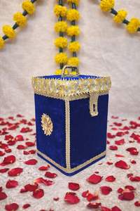 Caja Decorativa de Acero Inoxidable y Terciopelo, Hermética y Ecológica, para Dulces y Recuerdos de Boda, Regalos para Fiestas de Eid/Ramadán - Product Image 4