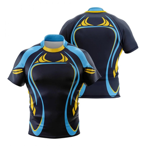 Maillot de rugby personnalisé haut de gamme, tissu extensible 4 directions, uniforme de rugby performant, coutures renforcées, vêtements de rugby professionnels, short - Product Image 6