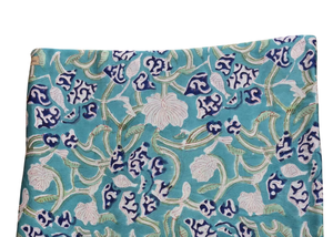 Tela de Algodón con Estampado Floral, Hecha a Mano, para Moda y Textiles para el Hogar - Product Image 1