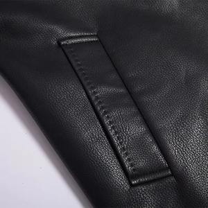 Manteau long en cuir pour homme, style tendance, personnalisé, fabriqué au Pakistan, respirant, en vente en ligne - Product Image 4