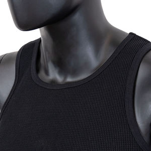 <b>Men</b> Waffle Knit Tank <b>Top</b> Textured Breathable Sleeveless Shirt Lightweight Casual Gym Fitness Summer Activewear Wear - Product Image 4