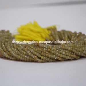 4mm Natural Golden Rutilated Quartz Stone Faceted Rondelle Loose Beads Strands <b>Strings</b> for Jewelry Making Necklace <b>Bracelet</b> 2026 - Product Image 2