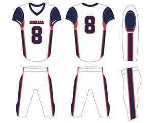 Uniformes de Fútbol Americano Sublimados Personalizados de Alta Calidad al por Mayor, 100% Poliéster, Servicio OEM, Hecho en Pakistán - Product Image 2