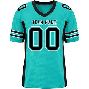 Camiseta de Fútbol Americano Profesional, Malla de Poliéster, Impresión Completa, Nombre del Equipo Personalizado, Fabricante de Marca Privada, Ropa Deportiva - Product Image 5