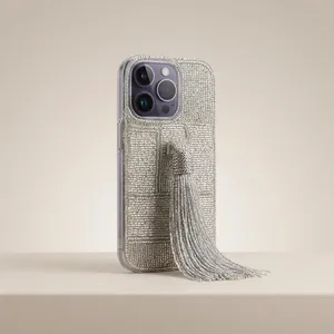 High Quality Beaded <b>Phone</b> Covers Bohemian Tassel <b>Phone</b> Cover for Luxury Handmade Beaded Cover with Tassel Decoration - Product Image 3
