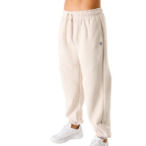 Pantalon de jogging unisexe en molleton de blé, mélange de coton doux, coupe décontractée, personnalisable avec logo OEM, approvisionnement en gros - Product Image 2