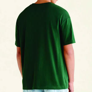 Camiseta Casual Unisex de Manga Larga con Cuello en V, Color Blanco Sólido, Talla Grande, Estilo Deportivo, Tejido de Poliéster Jersey, 300g, Transpirable - Product Image 6