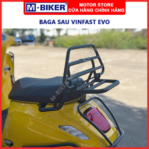 แร็คท้ายรถแบบท่อ รุ่นที่ 3 สำหรับอะไหล่และอุปกรณ์เสริมรถมอเตอร์ไซค์ VinFast Evo 200 |   เอ็ม-ไบค์เกอร์ - Product Image 3
