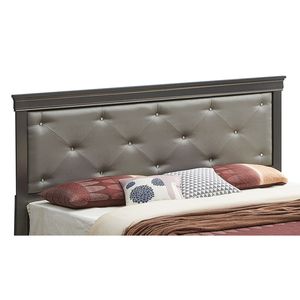Lit Queen Size Lorana G6502C QB3 Noir Métallique, Meubles rembourrés élégants - Product Image 4