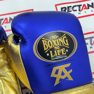 Gants de boxe Super Qualité No Boxing No Life, à doigts entiers, avec fermeture à lacets réglable, pour l'entraînement. - Product Image 5