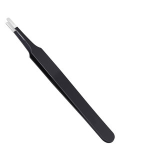Kaverme – Lot de 3 pinces à épiler manuelles de précision certifiées CE, antistatiques, en acier inoxydable, par Zoul – Pour l'épilation des sourcils et des cils. - Product Image 1