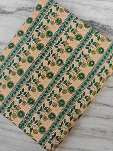Wholesale Indian Handmade Cotton <b>Fabric</b> Jaipur Sanganeri Hand Block Printed <b>Fabric</b> Raw Material Dress <b>Fabric</b> Bulk Order Supplier - Product Image 4