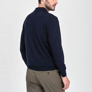 <b>Men's</b> Long Sleeve Printed Knitted 100% Cotton Anti-Wrinkle <b>Ruffle</b> Design for <b>Shirt</b> Smart Casual Style Blue - Product Image 4