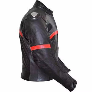 Top Quality Motorbike <b>Leather</b> Racing <b>Jacket</b> For <b>Men</b> Custom Logo Genuine <b>Leather</b> Motorbike <b>Jacket</b> In Cheap Price - Product Image 4