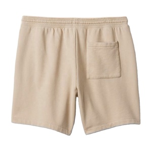 Short de sport solide en molleton doux 100% coton Couleurs personnalisées de haute qualité Séchage rapide Écologique - Product Image 2